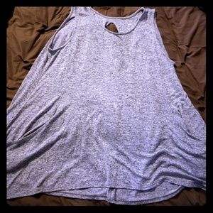 Maurice's tunic tank w/ pockets plus size 1